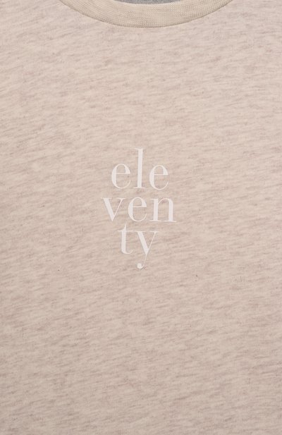 Хлопковая футболка ELEVENTY, арт. EX8P51/Z3121/10-16, фото 3