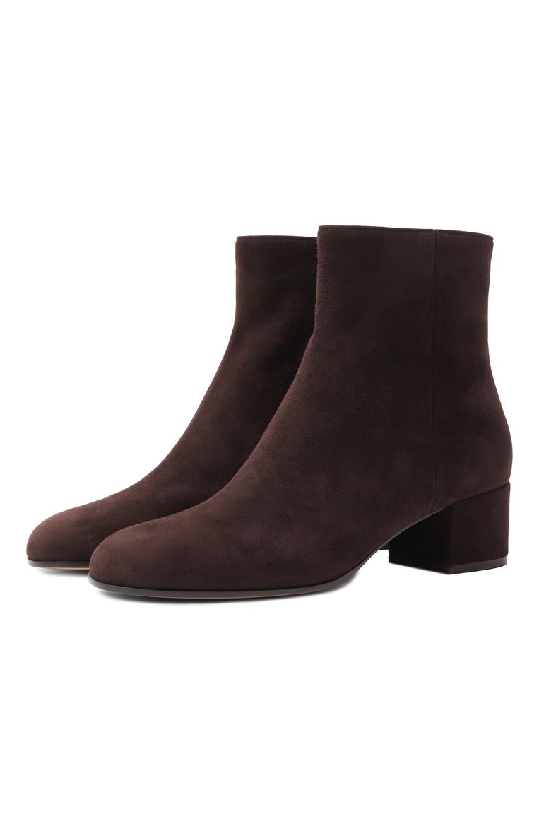 Замшевые ботильоны joelle 45 GIANVITO ROSSI, арт. G73031.45RIC.CASM0KA, фото 1