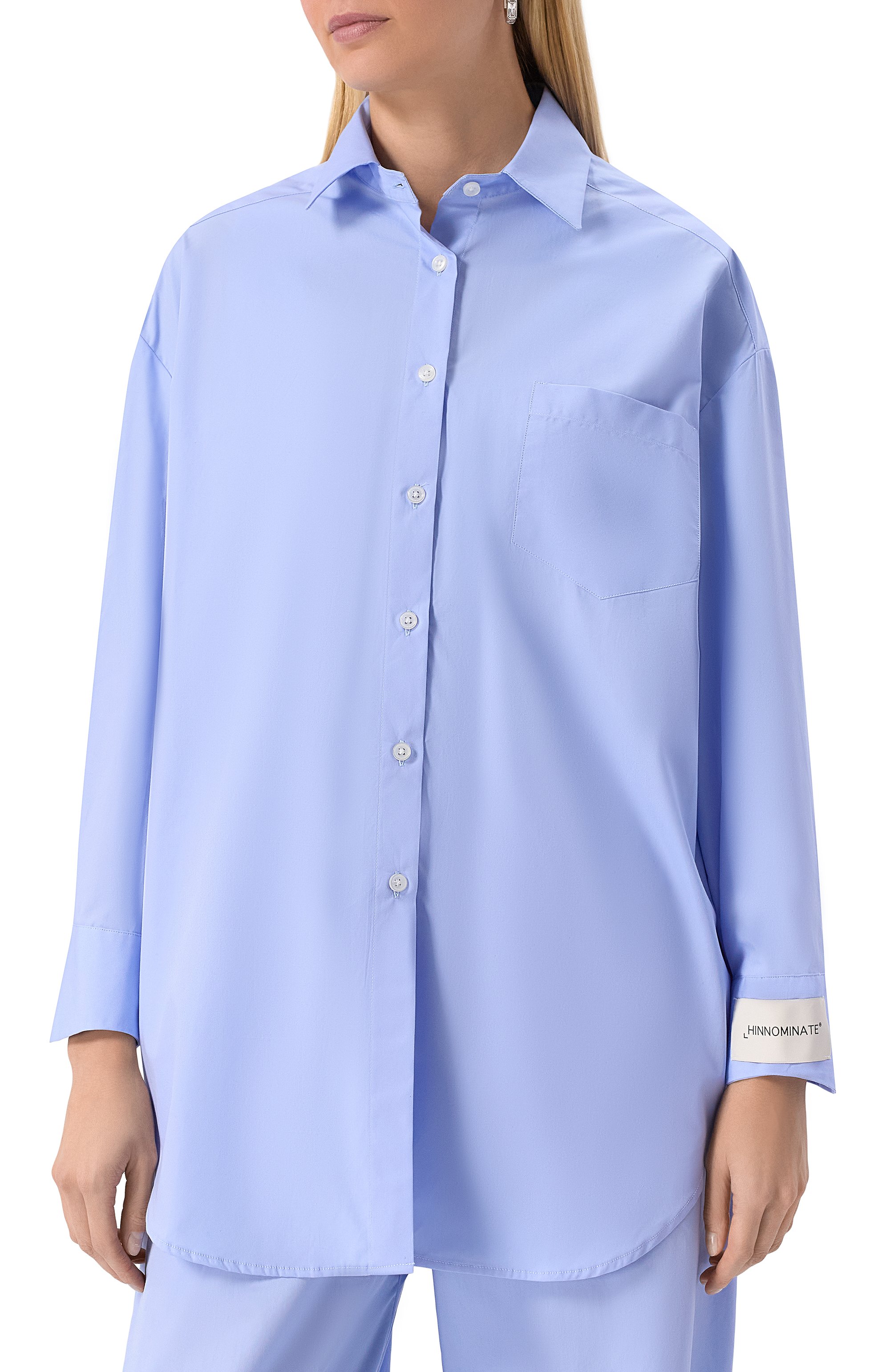 Хлопковая рубашка HINNOMINATE, арт. HMABW01694, фото 3