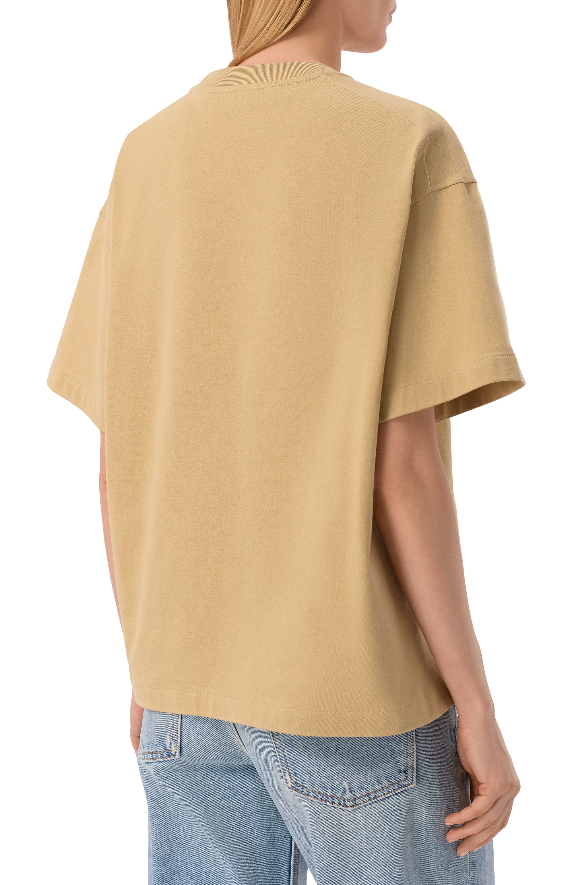 Хлопковая футболка JIL SANDER, арт. J02GC0140/J20348, фото 4