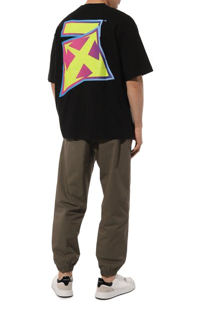 Хлопковая футболка OFF-WHITE, арт. OMAA120F22JER0031070, фото 2