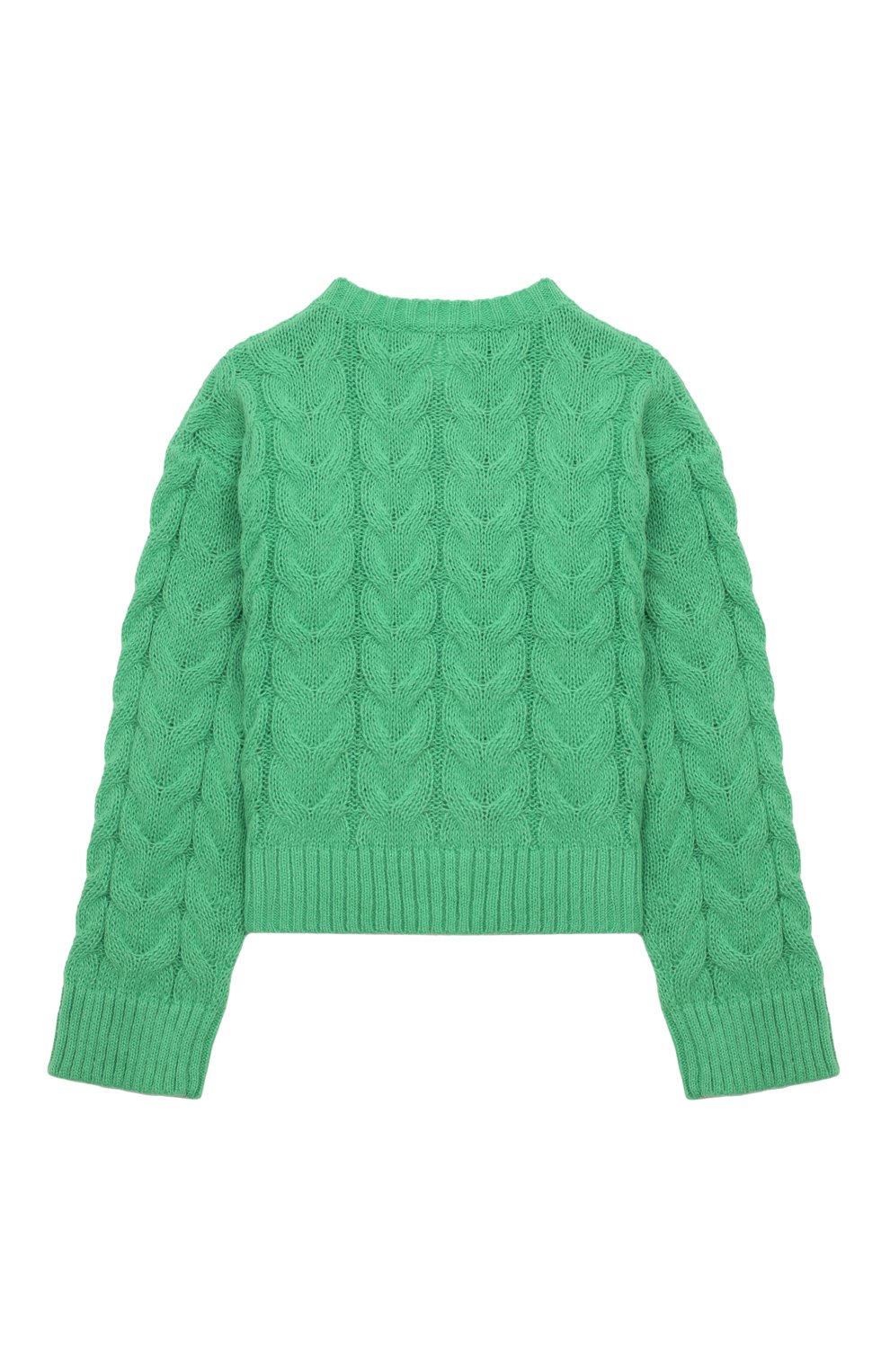 Свитер STELLA MCCARTNEY зеленого цвета по цене 14550 руб., арт. TV9B60, фото 2 Свитер STELLA MCCARTNEY, арт. TV9B60, фото 2