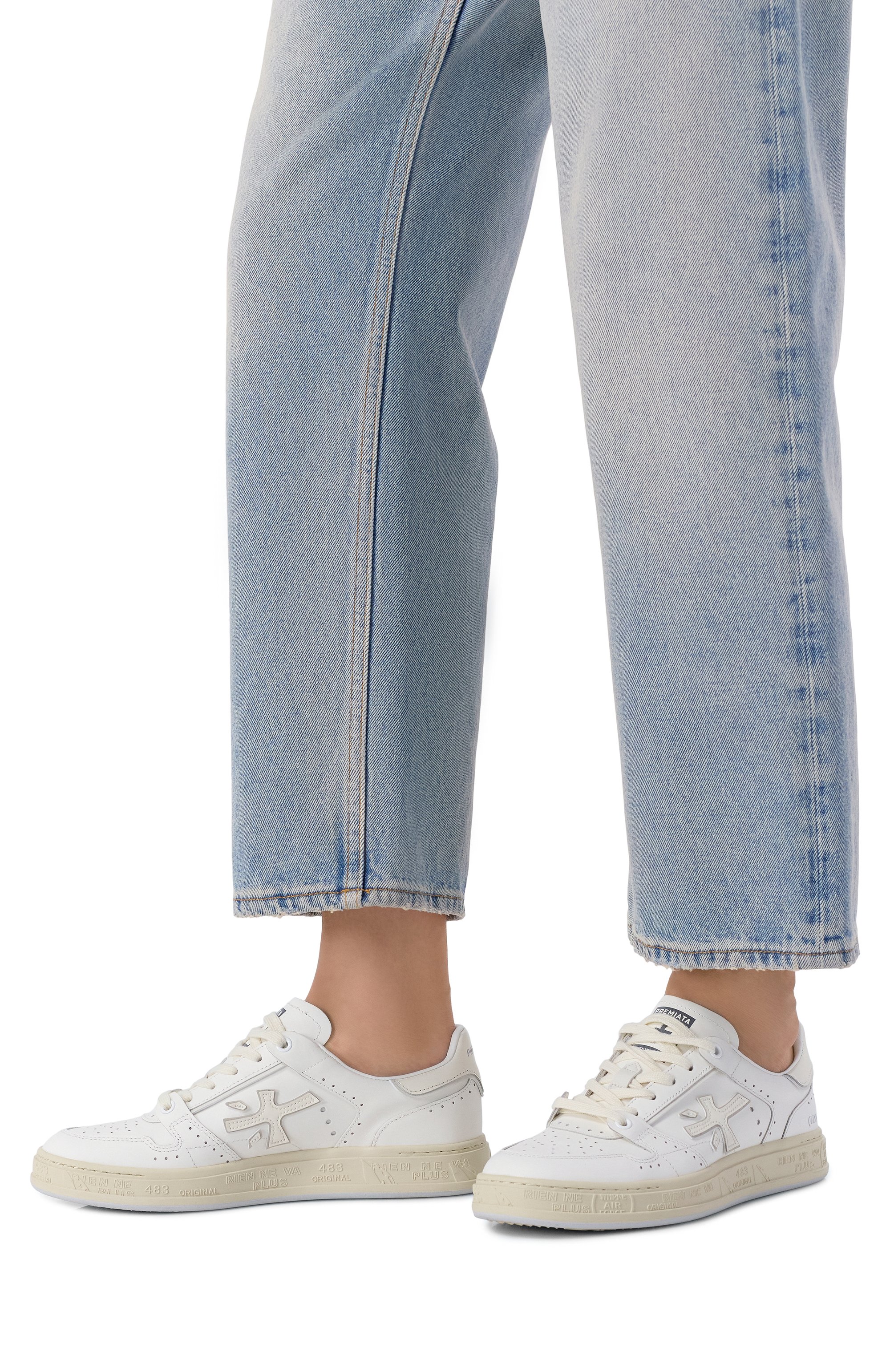 Кожаные кеды quinn-d PREMIATA, арт. QUINND/VAR 8215, фото 2