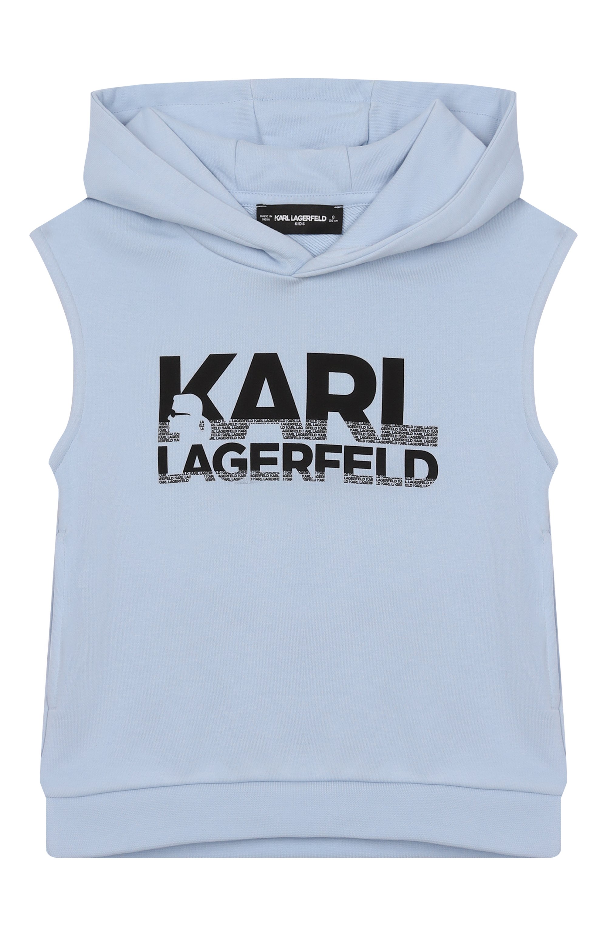 Хлопковое худи KARL LAGERFELD KIDS, арт. Z30430, фото 1