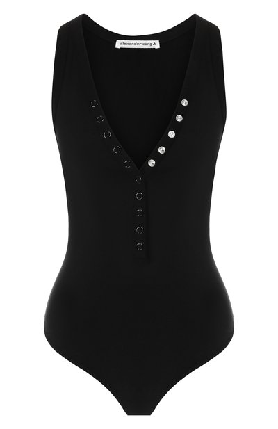 Женское хлопковое боди ALEXANDERWANG.T, арт. 4C197012