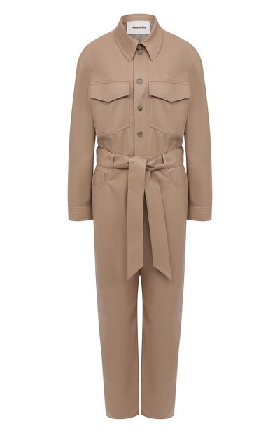 Комбинезон из экокожи NANUSHKA, арт. ASHT0N_SANDST0NE_VEGAN LEATHER, фото 1