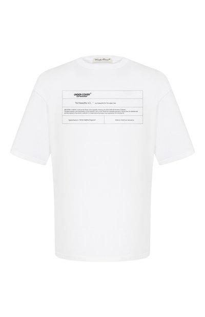 Мужская хлопковая футболка UNDERCOVER, арт. UC1F3803