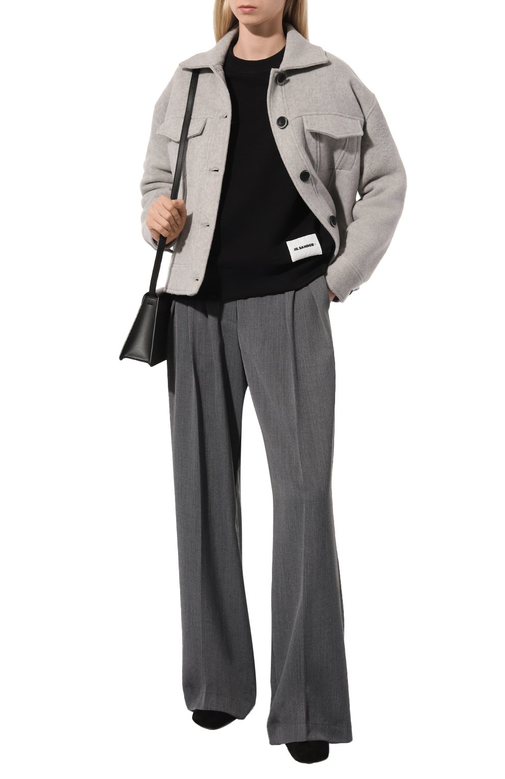 Хлопковый свитшот JIL SANDER, арт. J40GU0102/J20039, фото 2