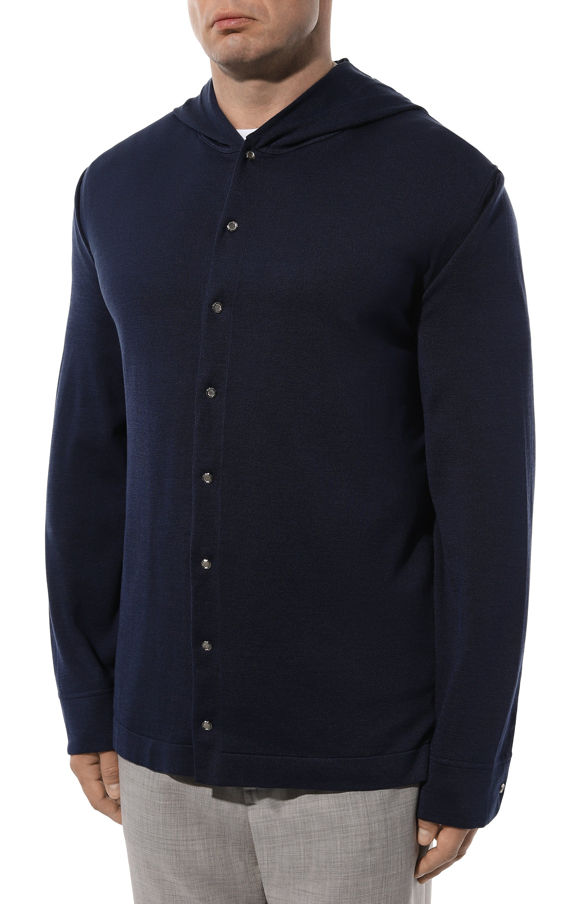 Кардиг�ан из хлопка и шелка STEFANO RICCI, арт. K616385CAC/F24124, фото 3