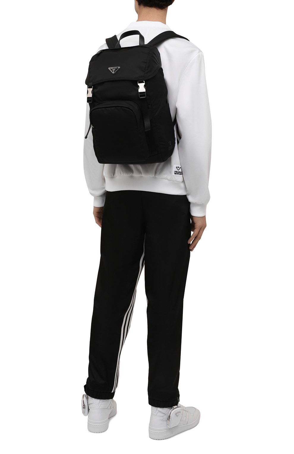 Рюкзак adidas for prada re-nylon PRADA черного цвета по цене 135000 руб., арт. 2VZ135-1WQ8-F0002-ADS, фото 5 Рюкзак adidas for prada re-nylon PRADA, арт. 2VZ135-1WQ8-F0002-ADS, фото 5