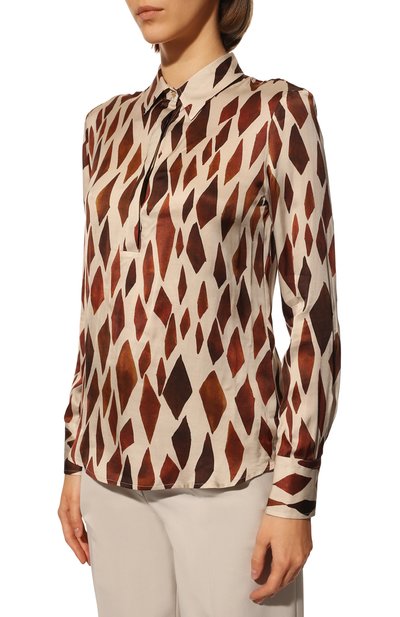 Рубашка из вискозы ANTONELLI FIRENZE, арт. C0T0GNAT0/H1089-334C, фото 3