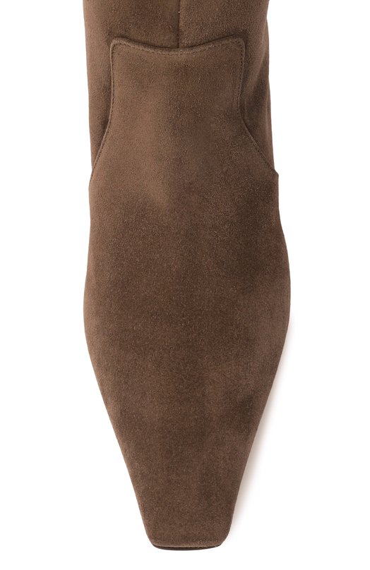 Замшевые сапоги Brunello Cucinelli MZSFC3057P Коричневый  MZSFC3057P Фото 6