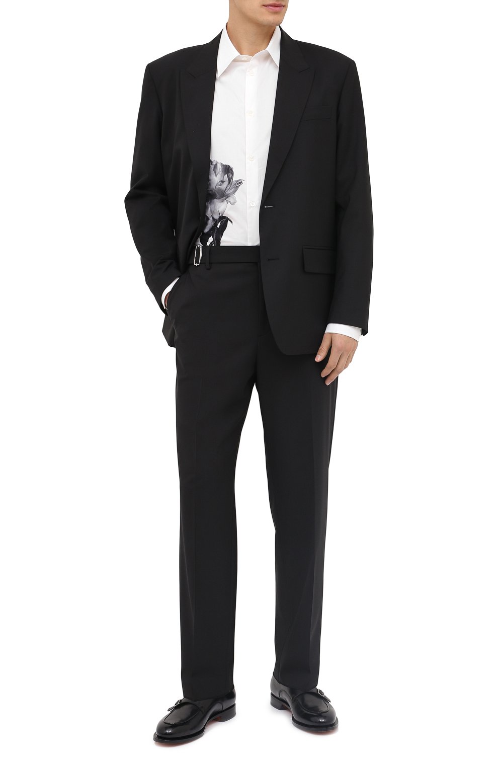 Хлопковая рубашка VALENTINO, арт. UV0ABA956TN, фото 2