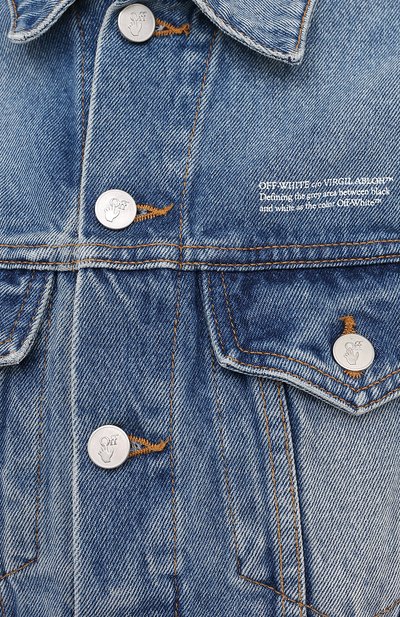 Джинсовая куртка OFF-WHITE, арт. 0WYE012E20DEN0024001, фото 5