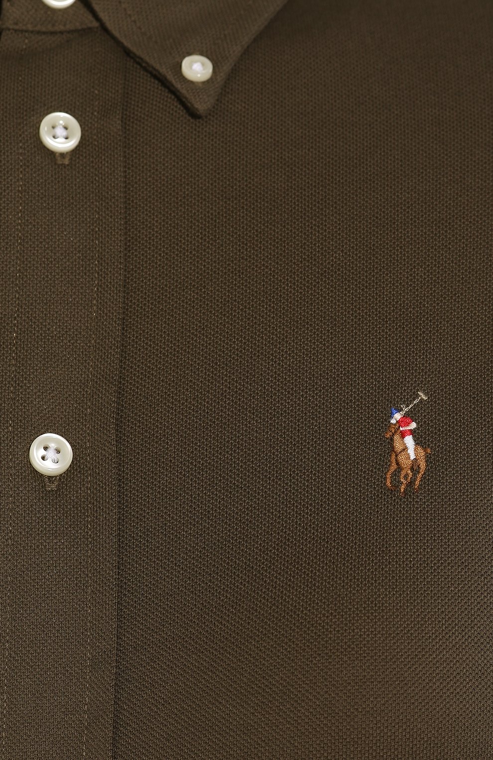 Хлопковая рубашка POLO RALPH LAUREN, арт. 211664427, фото 5