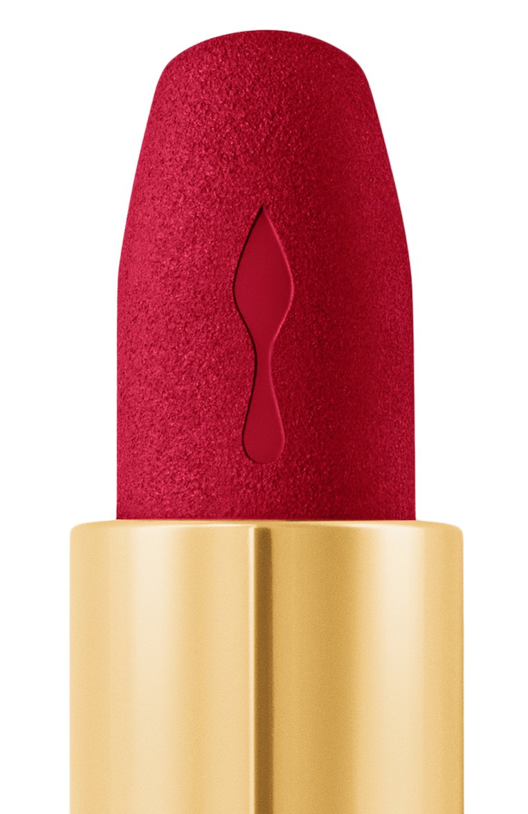 Матовая помада для губ rouge louboutin velvet matte, оттенок rouge louboutin CHRISTIAN LOUBOUTIN  цвета, арт. 8435415068758 | Фото 3 (Нос: Не проставлено; Региональные ограничения белый список (Axapta Mercury): Не проставлено; Финишное покрытие: Матовый)