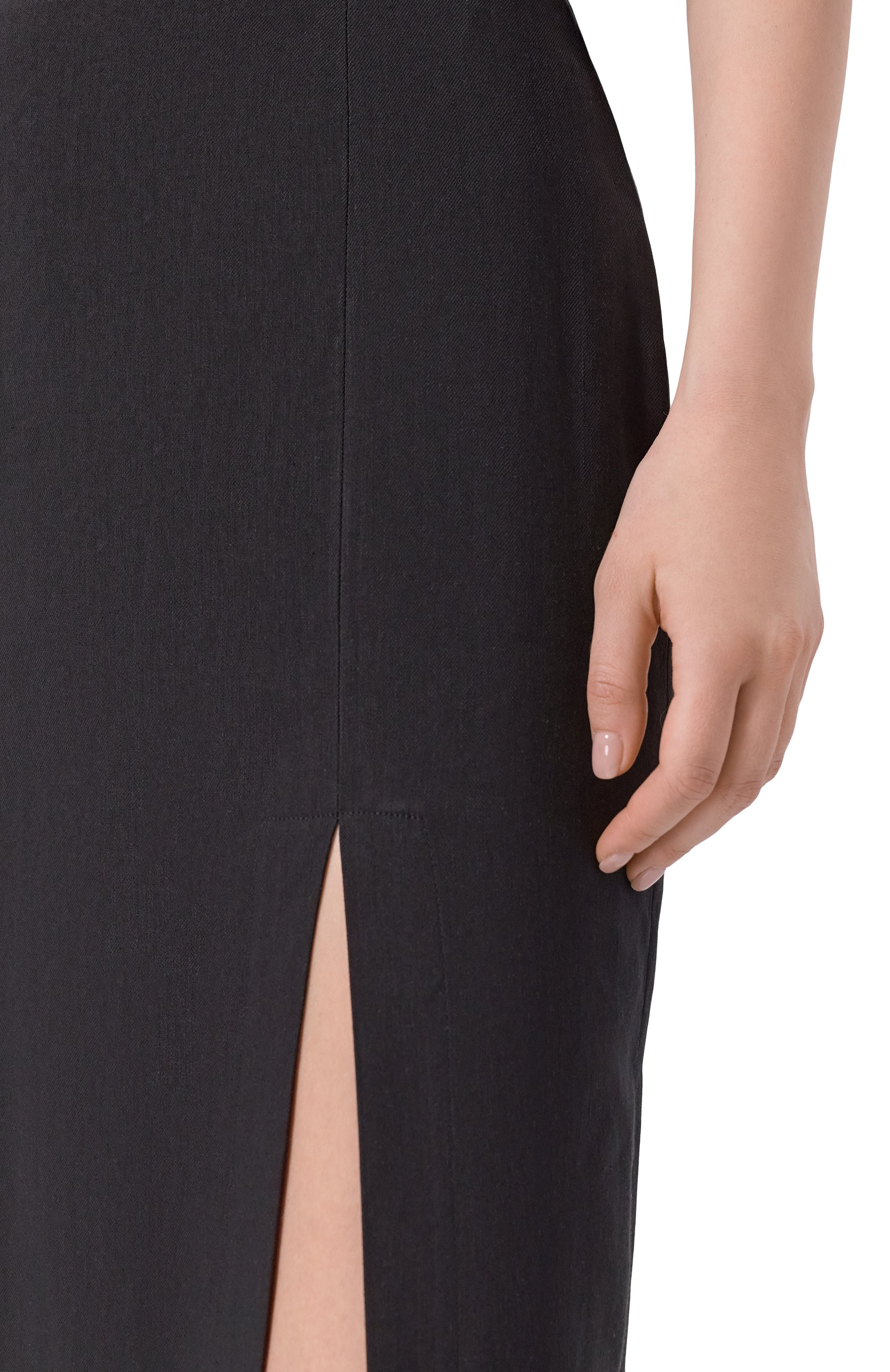 Юбка изо льна и вискозы LORENA ANTONIAZZI, арт. E2626G004A/3347, фото 5