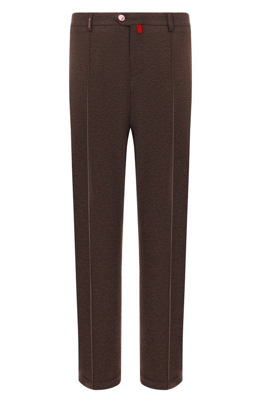 Кашемировые брюки Kiton UFFPBRK0150G08 Коричневый UFFPBRK0150G08