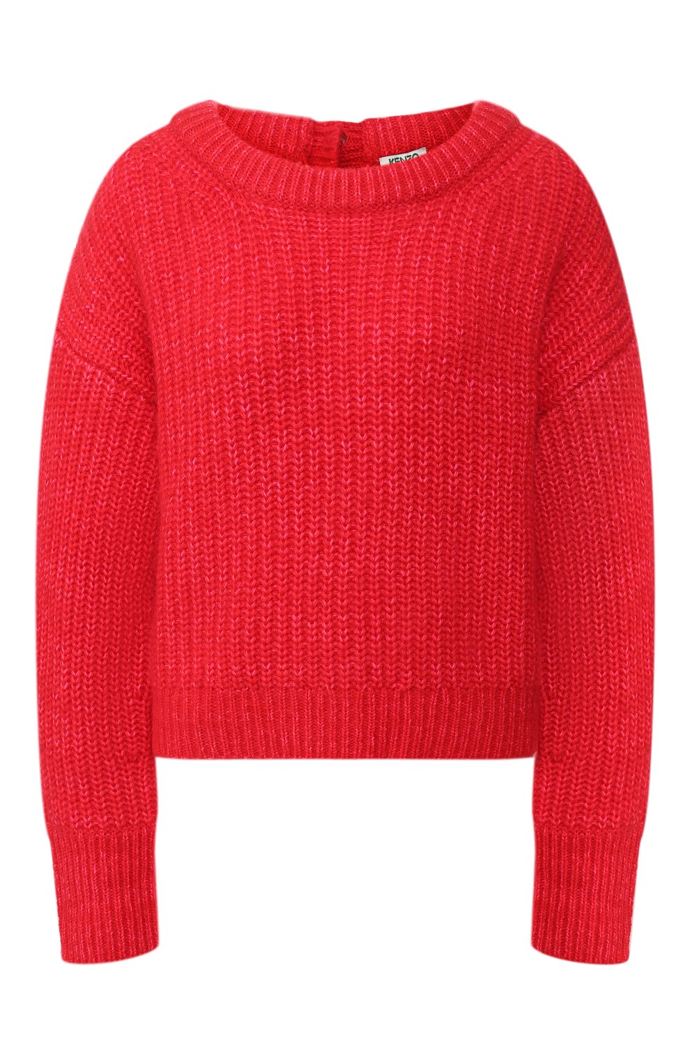 Свитер KENZO красного цвета по цене 49500 руб., арт. F962T0620843, фото 1 Свитер KENZO, арт. F962T0620843, фото 1
