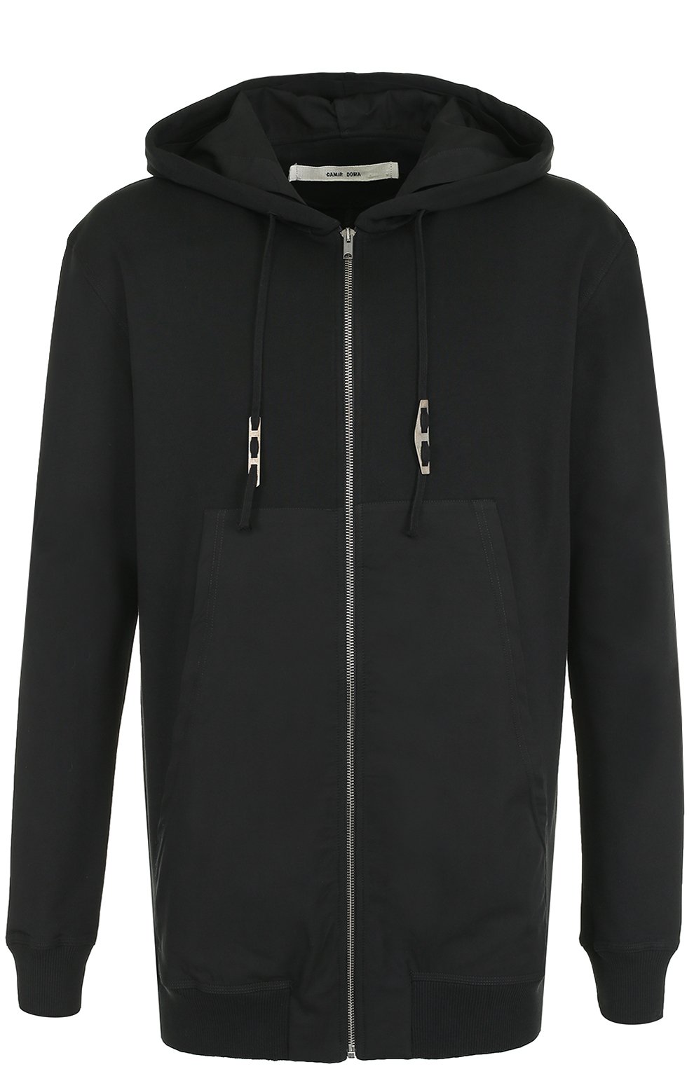 Удлиненная хлопковая толстовка на молнии с капюшоном DAMIR DOMA, арт. BF1M0072/J1511, фото 1