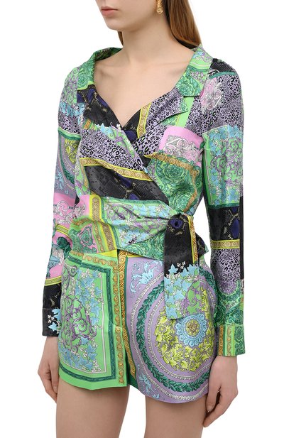 Шелковая блузка VERSACE, арт. A88213/1F00456, фото 3