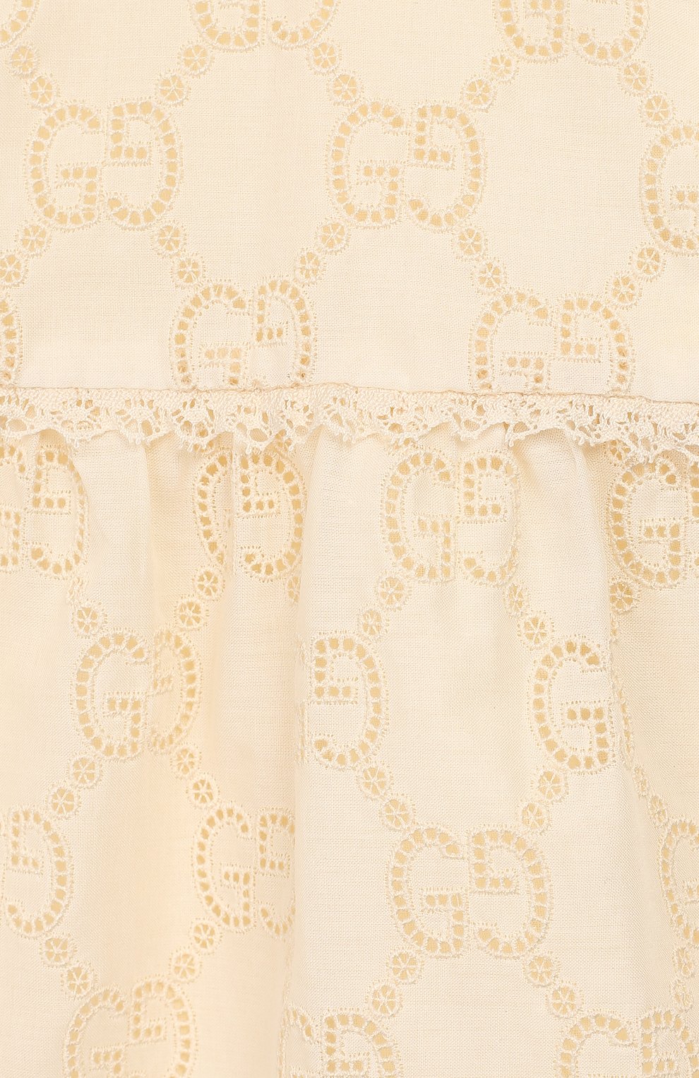 Хлопковое платье GUCCI, арт. 595367/ZABI8, фото 3