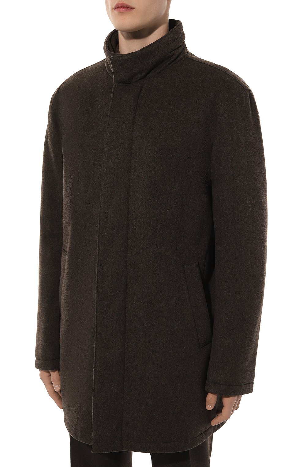 Шерстяная куртка с отделкой из бобра ANDREA CAMPAGNA, арт. C0NN0R/052592CQ_SET, фото 7