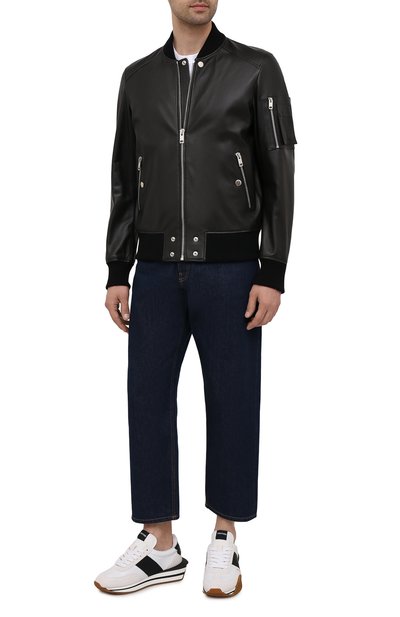 Кожаный бомбер DIESEL, арт. A02721/0HCAX, фото 2