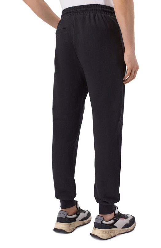 Хлопковый спортивный костюм Dirk Bikkembergs BMF1713 Чёрный  BMF1713 Фото 5