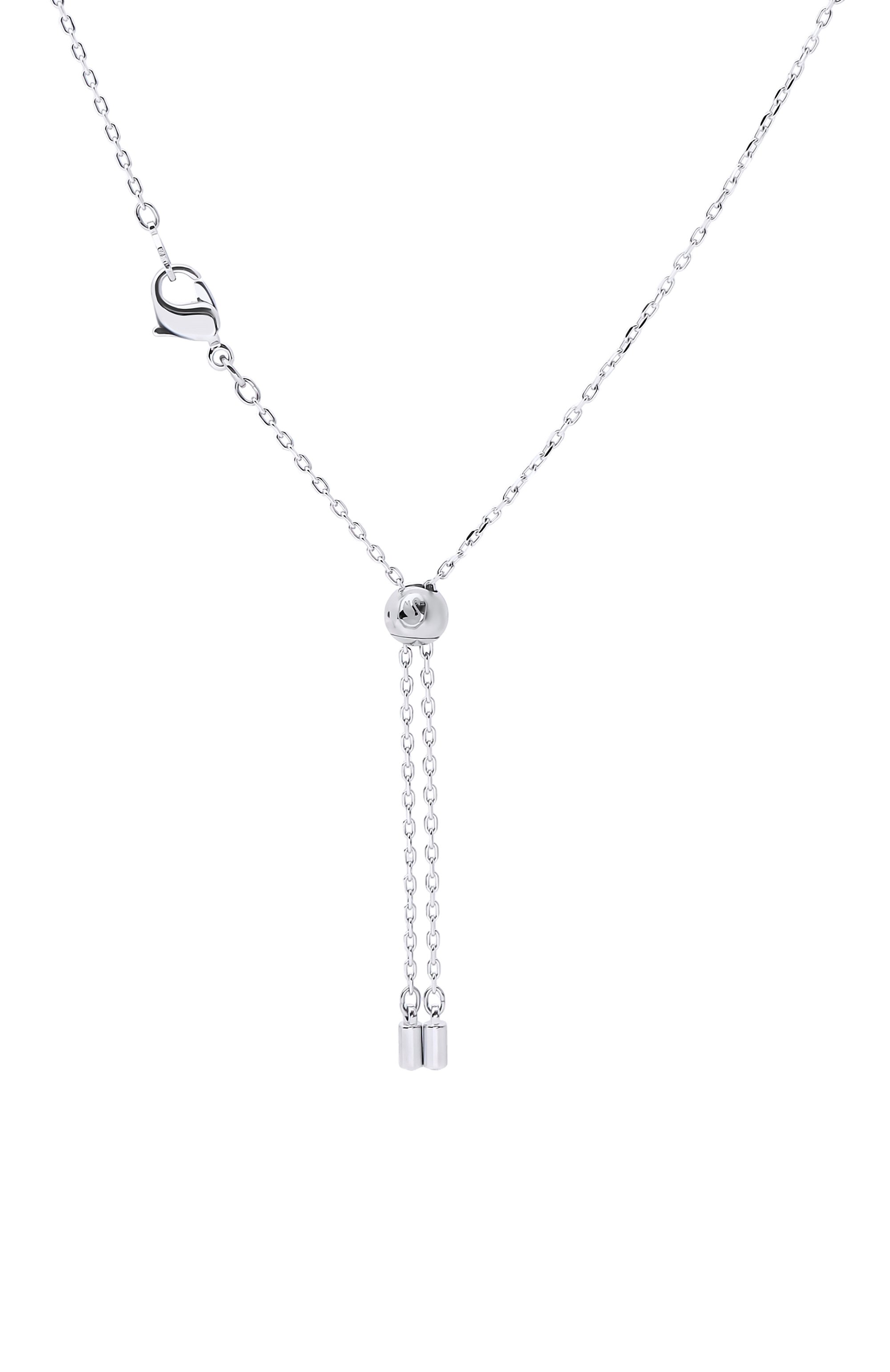 Колье ariana grande x swarovski SWAROVSKI серебряного цвета по цене 29950 руб., арт. 5720855, фото 4 Колье ariana grande x swarovski SWAROVSKI, арт. 5720855, фото 4