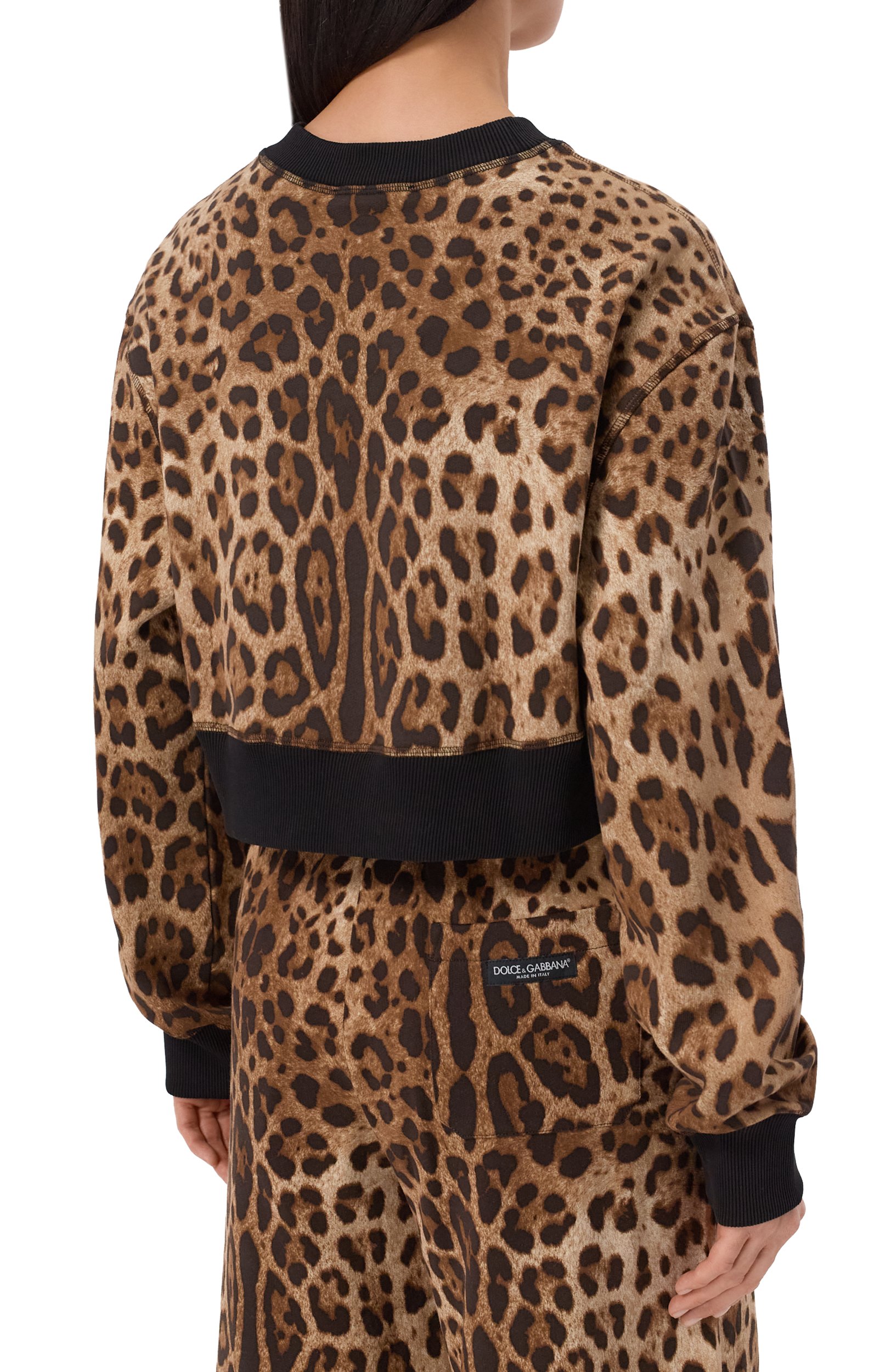Хлопковый свитшот DOLCE & GABBANA, арт. F9S46T/FS785, фото 4