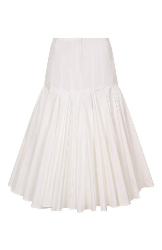 Хлопковая юбка Jacquemus 25E251SK076/1520 Белый 25E251SK076/1520