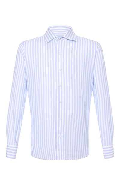 Мужская рубашка из хлопка и льна MVST, арт. M0RBIDA/R0BERT0/R0UND/300-C0TT0N/LINEN