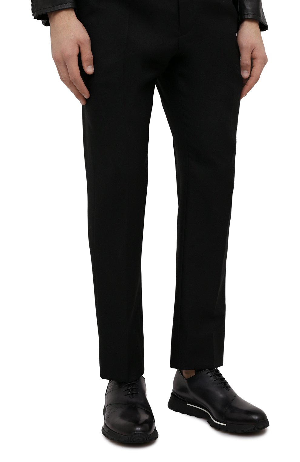 Кожаные кроссовки BERLUTI, арт. S5584-002, фото 3