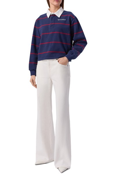 Женское хлопковое поло SPORTY AND RICH, арт. ST00862300BL134