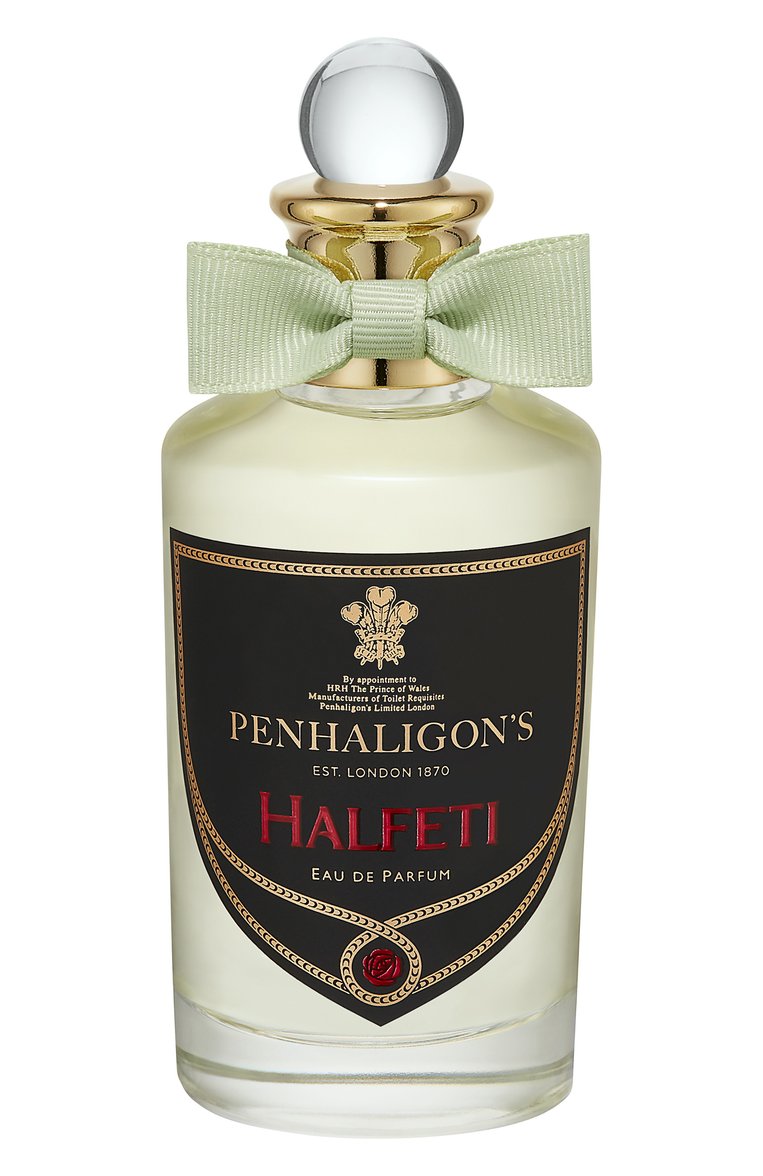 Парфюмерная вода halfeti (100ml) PENHALIGON'S бесцветн�ого цвета, арт. 5056245035807 | Фото 1 (Нос: Не проставлено; Региональные ограничения белый список (Axapta Mercury): Не проставлено; Тип продукта - парфюмерия: Парфюмерная вода; Тип аромата: Восточный, Цветочный; Ограничения доставки: flammable)