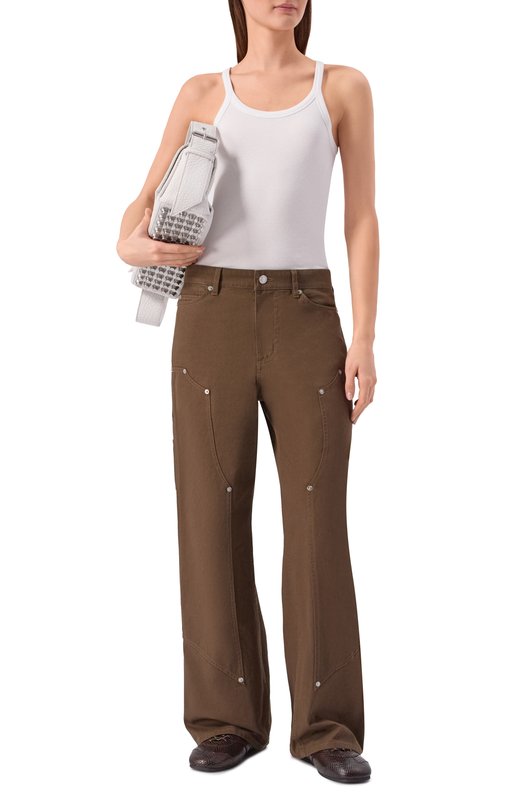 Джинсы Zadig and Voltaire WWPA01903 Хаки  WWPA01903 Фото 2