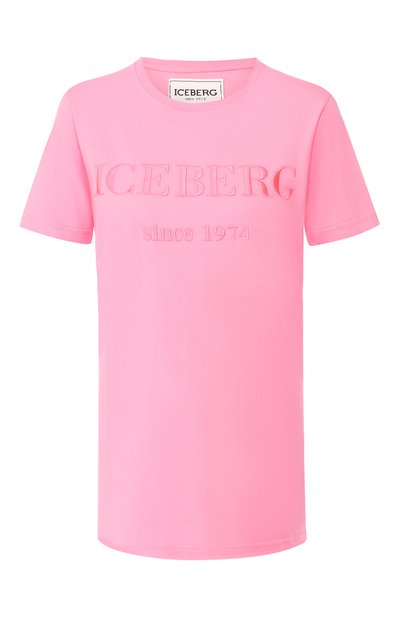 Женская хлопковая футболка ICEBERG, арт. 19E I2P0/F09A/6331