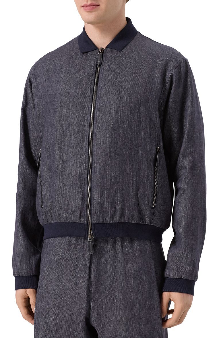 Джинсовый бомбер GIORGIO ARMANI, арт. GM001348/TE14261, фото 1