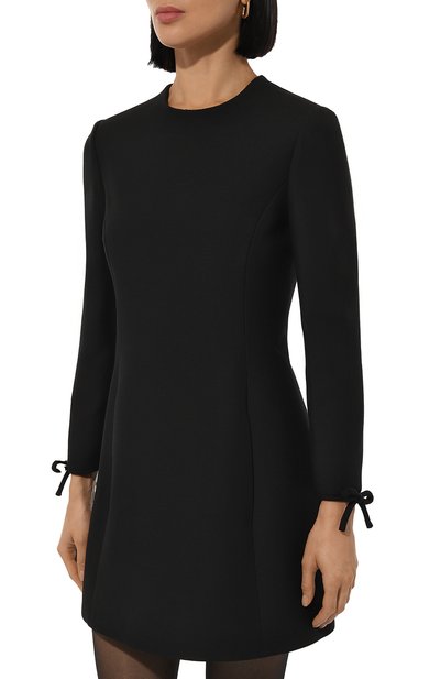 Платье из шерсти и шелка VALENTINO, арт. 5B3VA9S71CF, фото 3