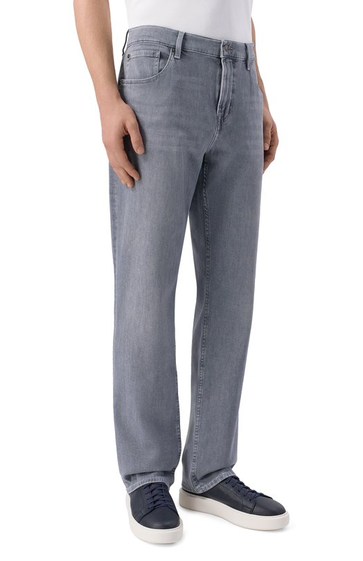 Джинсы Straight 7 For All Mankind 7TE70R88-3A7 Серый  7TE70R88-3A7 Фото 3