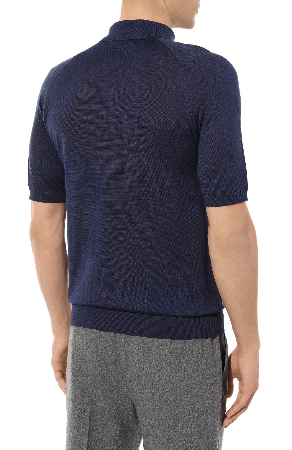 Шелковое поло STEFANO RICCI, арт. K616334P13/F23101, фото 4