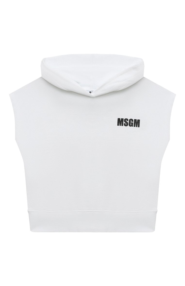 Хлопковое худи MSGM KIDS, арт. S4MSJGHS008, фото 1