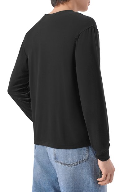 Лонгслив DIESEL черного цвета по цене 11800 руб., арт. A20085/0WEBV, фото 4 Лонгслив DIESEL, арт. A20085/0WEBV, фото 4