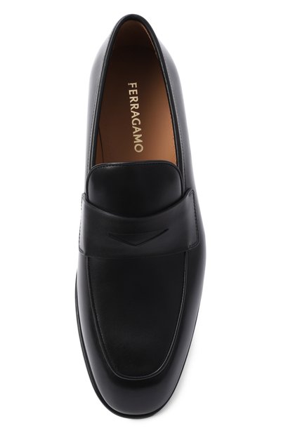 Кожаные пенни-лоферы foster FERRAGAMO, арт. 021668/762, фото 5