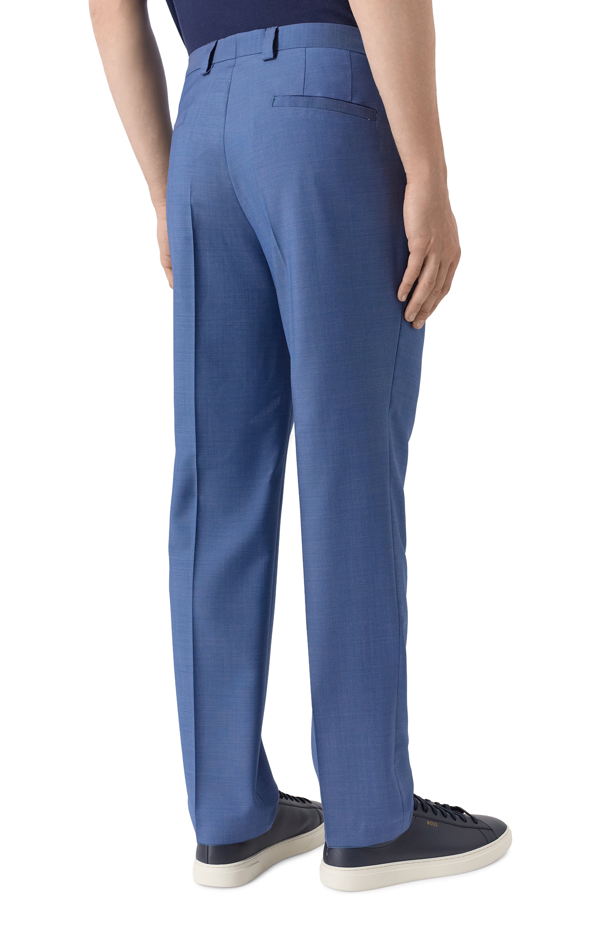 Шерстяные брюки HUGO, арт. 50555239, фото 4