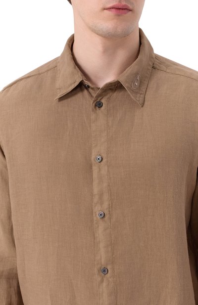 Льняная рубашка DIESEL, арт. A16694/0TJAL, фото 5
