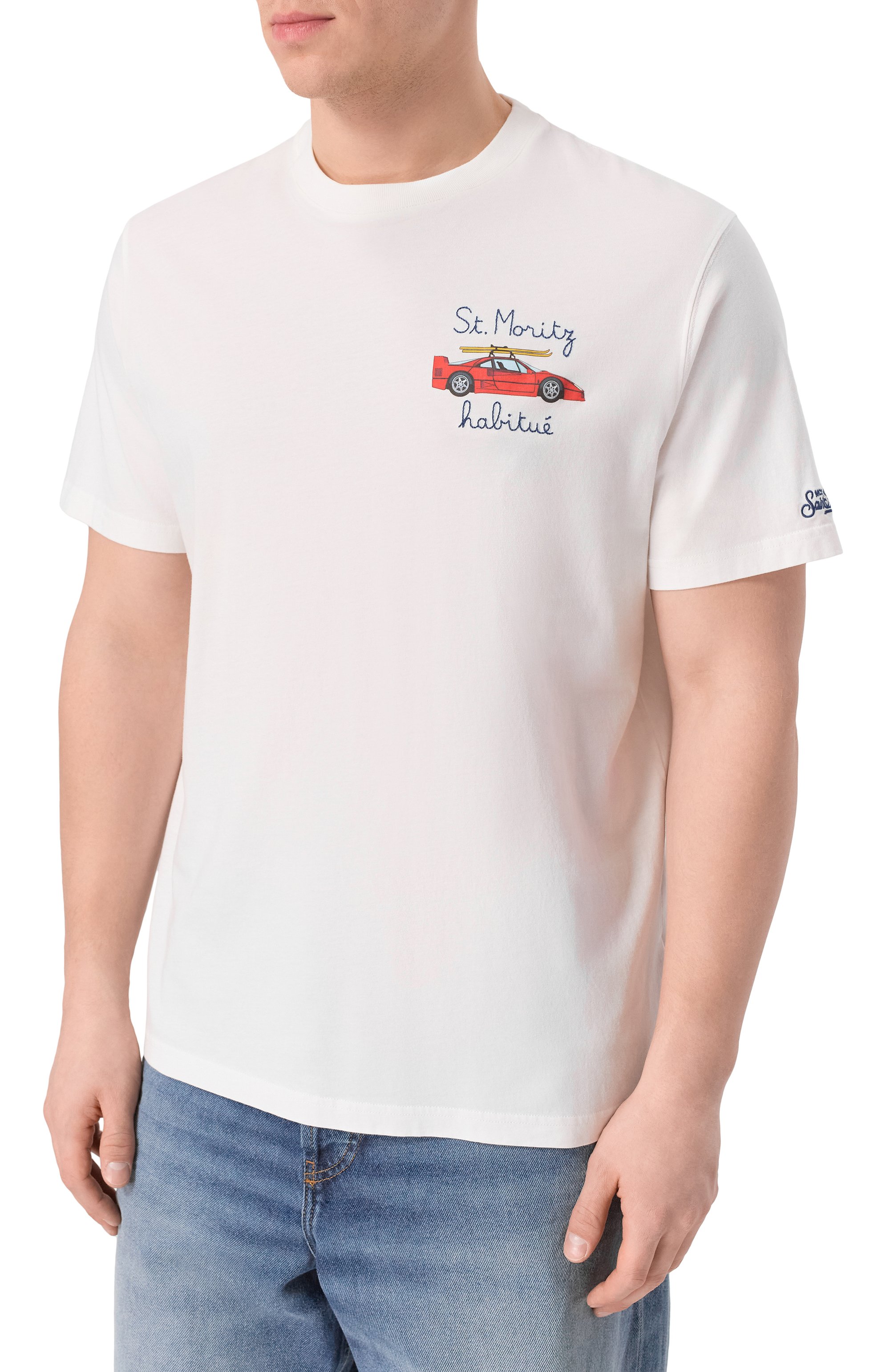 Хлопковая футболка MC2 SAINT BARTH, арт. ARN0004-01029I/ARN0TT WARM, фото 3