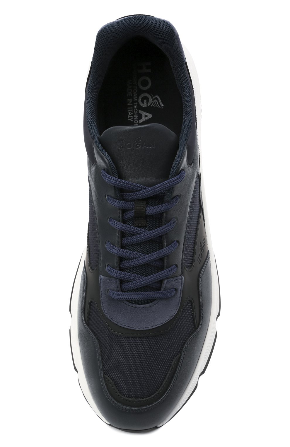 Комбинированные кроссовки HOGAN, арт. HXM5630DM90PJW, фото 5