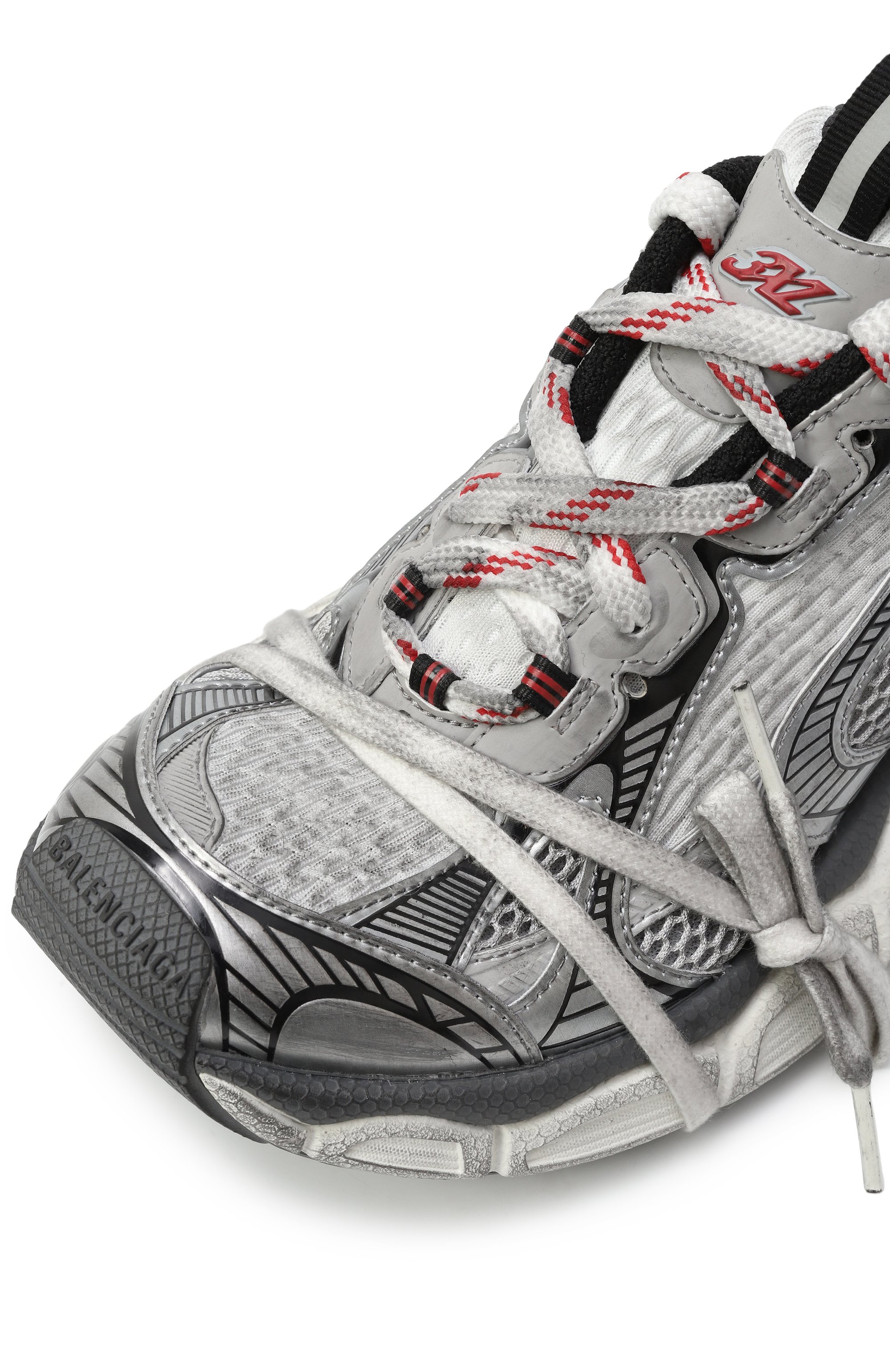 Комбинированные кроссовки 3xl BALENCIAGA, арт. 734731/W3XL5, фото 7